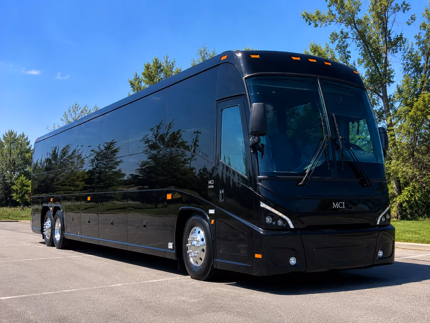 franklin bus rental service area