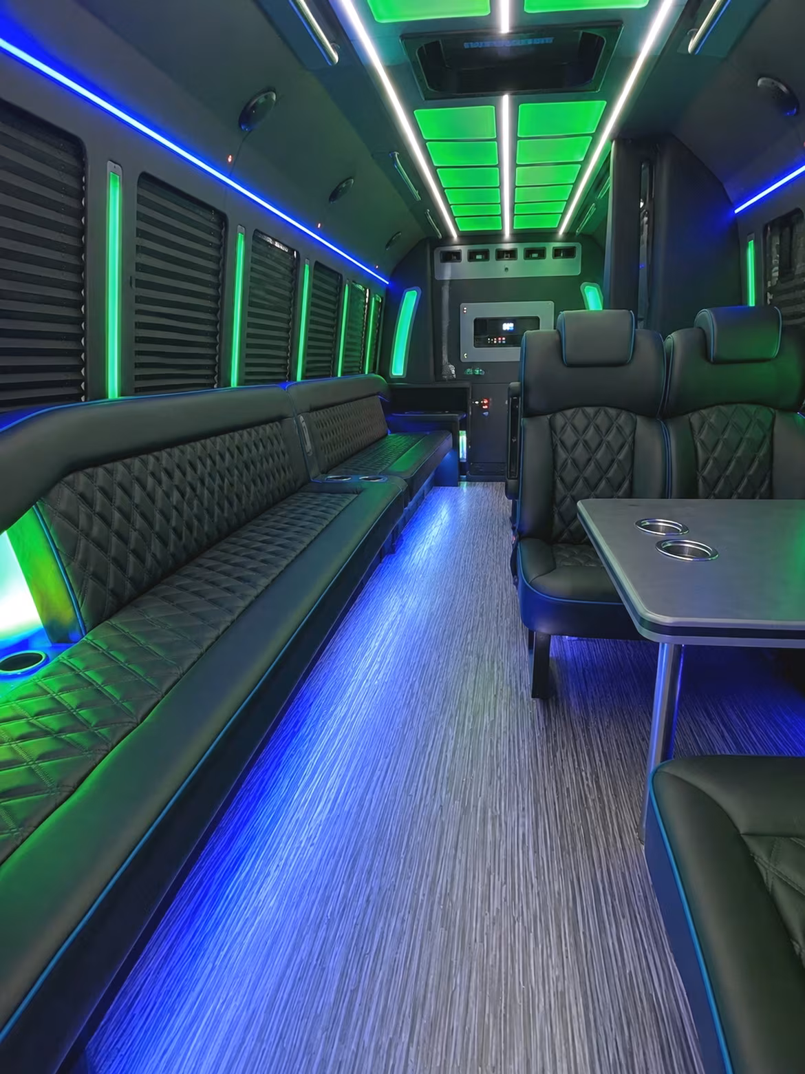 franklin concert party bus rental