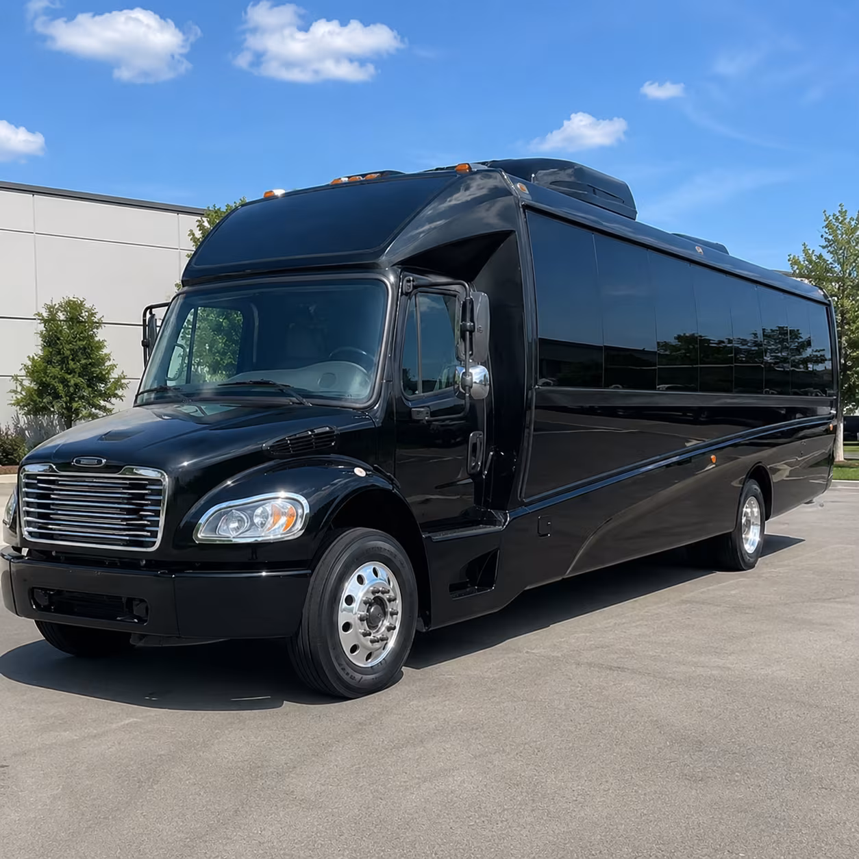 hendersonville corporate shuttle buses for hendersonville businesses
