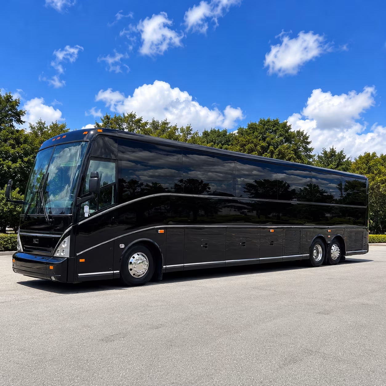 how charter bus pickup and drop off works at nashville international airport bna